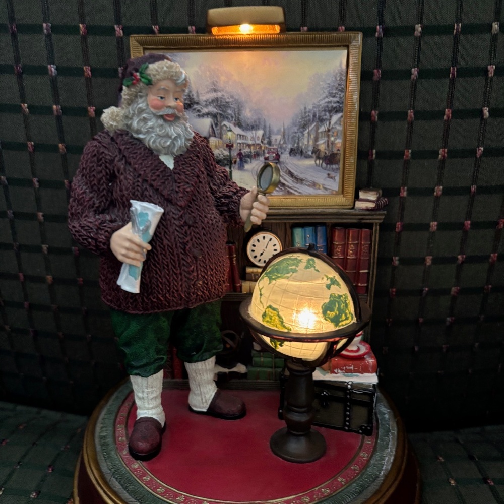 Thomas Kinkade "The Wonder of Christmas" Sculpture #A0530